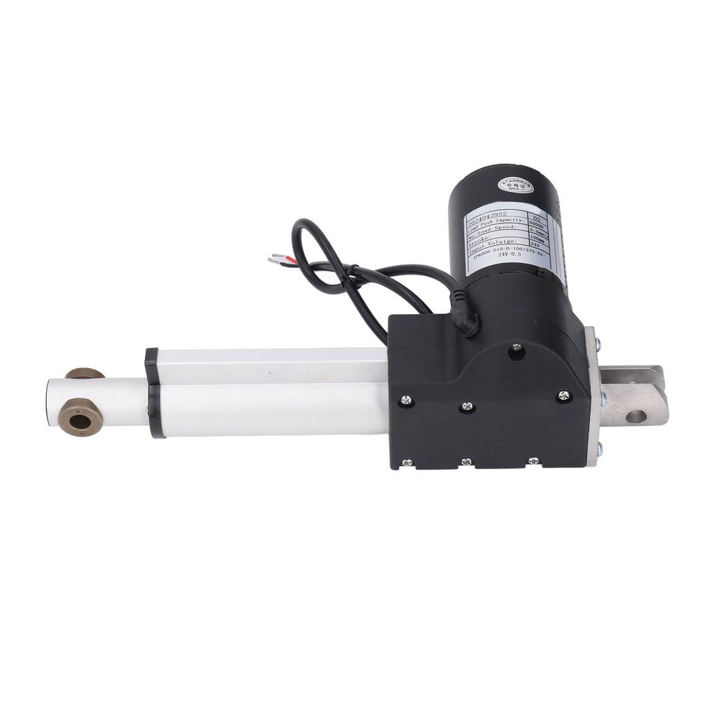 Electric Linear Actuator 100mm Stroke 6000N Thrust 4.5mm S Speed Heavy Duty Linear Actuator with End Limit Switch DC24V