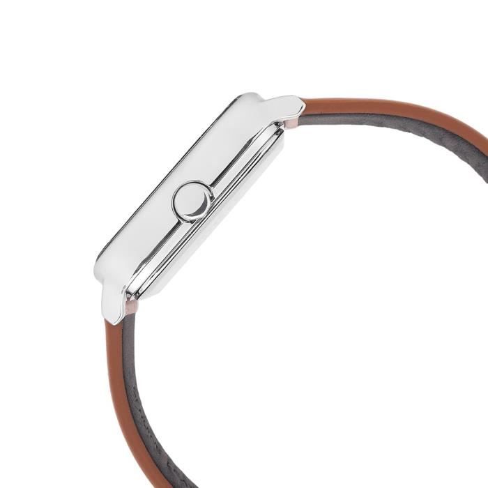 Montre Hommes CASIO MTP-M305L-1AVER - Bracelet Cuir Marron - Etanche 5 ATM