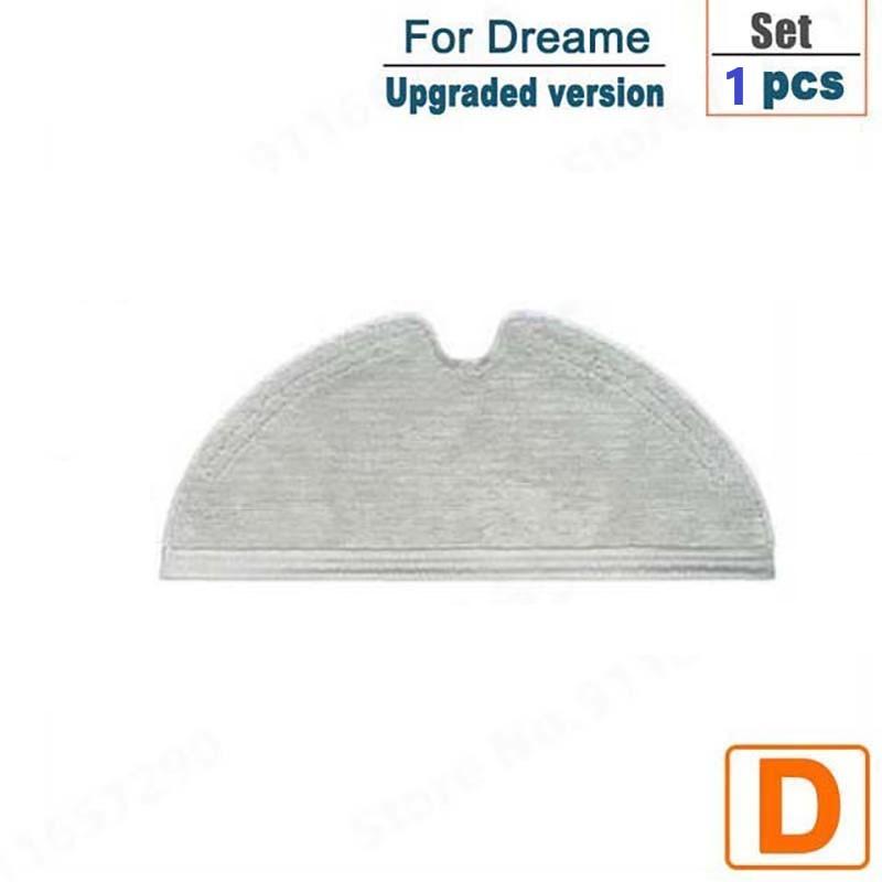 For Xiaomi Dreame D9 Bot L10 Pro Spare Parts Side Main Brush Filter Mop Cloth Robot Vacuum Cleaner Accessories Set For Home