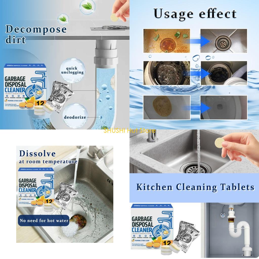 

Pipe Dredge Tablet Cleaning Tool for Unclogging Drains and Removing Odors D57B China Mainland