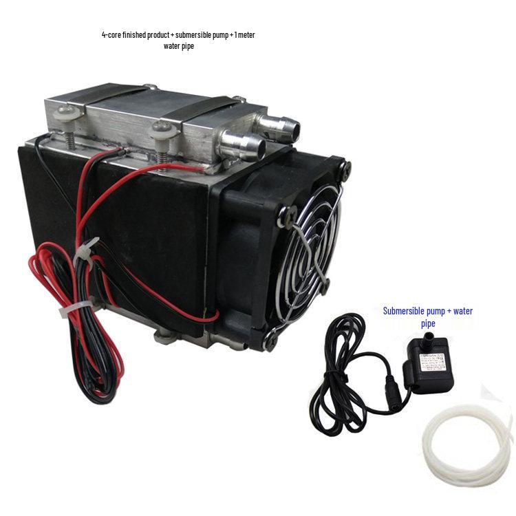 DIY 12V Semiconductor Cooler Kit: Compact Air Conditioner & Electronic Cooling Chip for Refrigeration