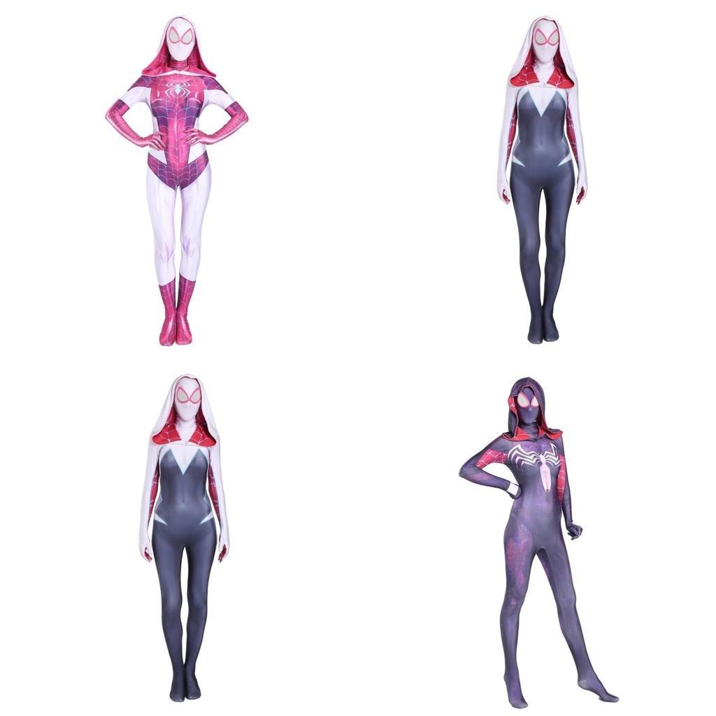 Elegant Spider Gwen Stacy Costume Crafted With Exquisite Workmanship Perfect For Halloween