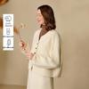 Inman Women's 2025 Winter Batwing Alpaca Wool Silk Double-Faced Coat
