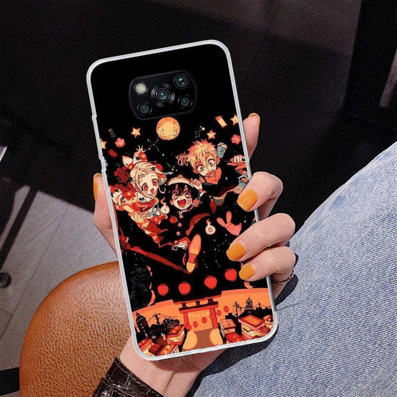 Toilet Bound Hanako Kun Anime Phone Case For Xiaomi Poco X7 X6 X5 Pro F7 Ultra Redmi 15C 15 13C 13 12C 12 10 10A 10C 9 9A 9C 9T