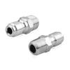 Pressure Washer Adapter Set 3/8" Quick Connect Fittings Male Pressure Washer Quick Disconnect Stainless Steel 5000 PSI
