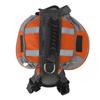 Dog Backpack Saddle Bag with Reflective Stripe Large Capacity Multifunction Dog Harness Saddlebag for Camping Travel