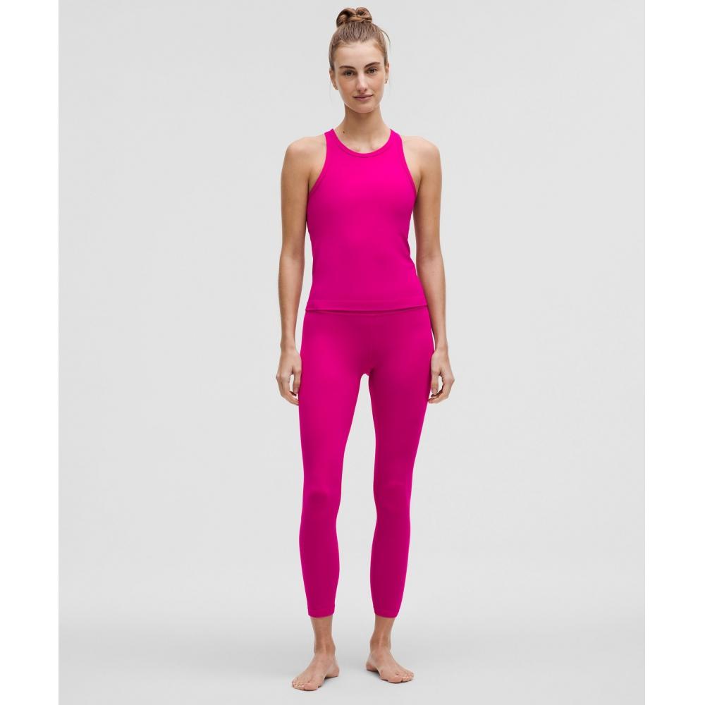 Lululemon Align  Waist Length Racerback Tank Top Ripened Raspberry