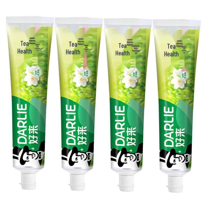Darlie Jasmine White Tea Toothpaste 4-Pack