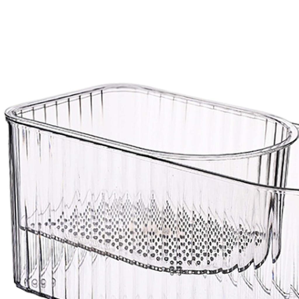 Multi-functional Organization Box, Decorative Drain Basket, Multi-layer Container, Drain, Fruit Bowl