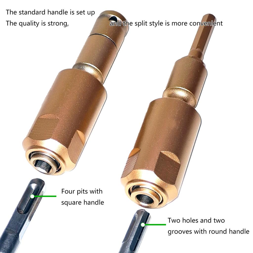 MultiFunctional Electric Wrench To Hammer Conversion Handle Electric Wrench To Hammer Drill for Efficient Management