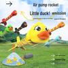 Kids' Foot-Operated Duck Rocket Launcher Toy for Outdoor Play