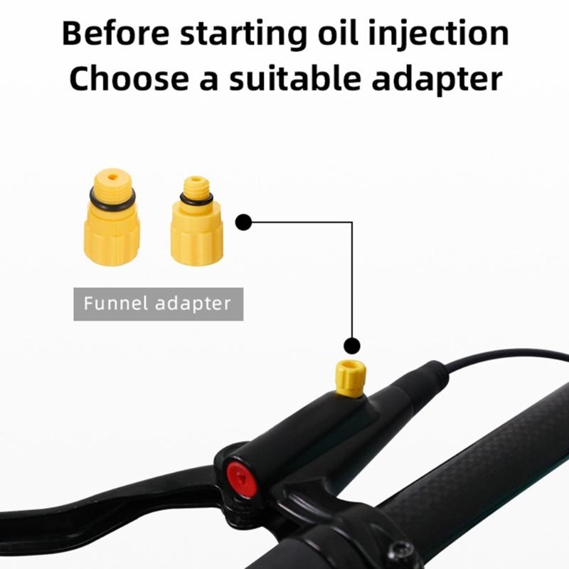 Bicycles Hydraulic Disc Brake Mineral Oil Bleeds Set Bleeder Hydraulic Disc Brake Bleeds Set Bikes Brake Repair Tool