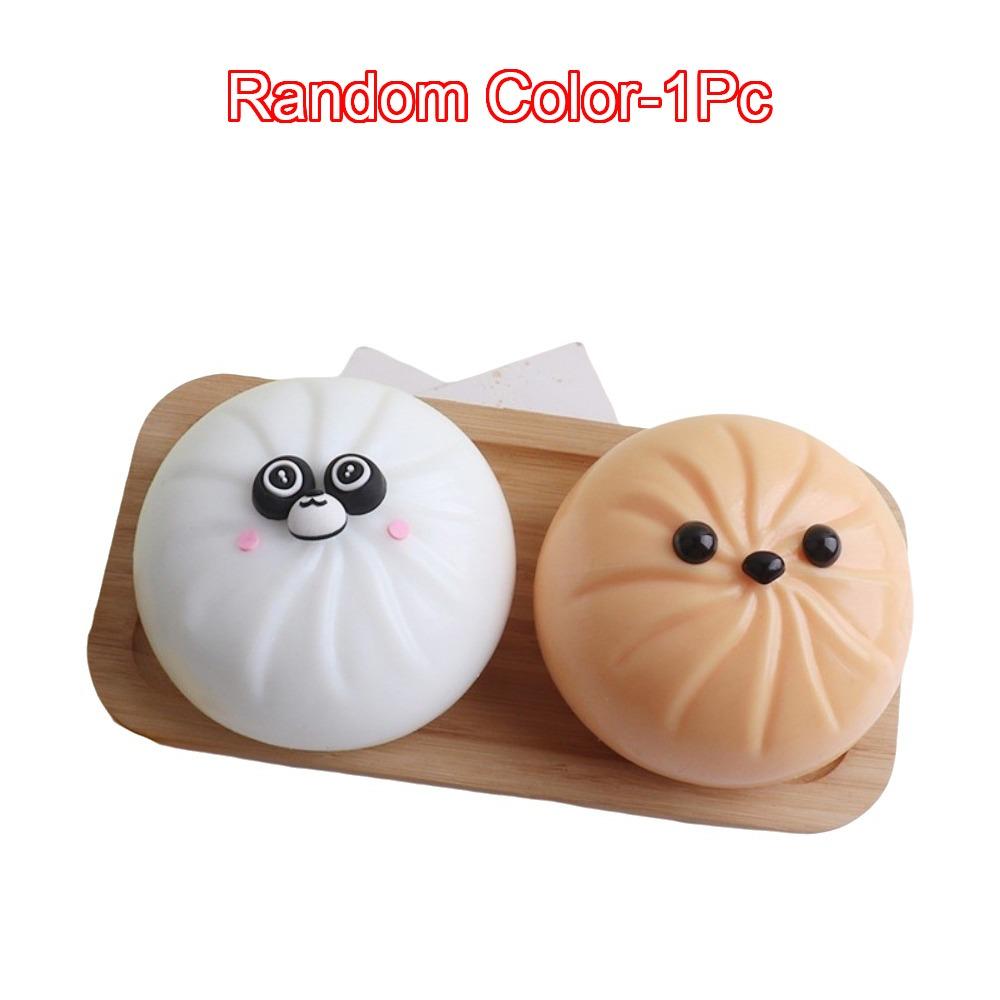 Gift Present Soft Dumplings Squishy Toy Slow Resilience Fidget Steamed Stuffed Bun Squishy Pinch Le Squishy Toy Relaxation Tool