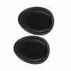 10W Mini Car Speaker Audio Round Stickable Loudspeaker Automobile Speaker with Glue(Black)
