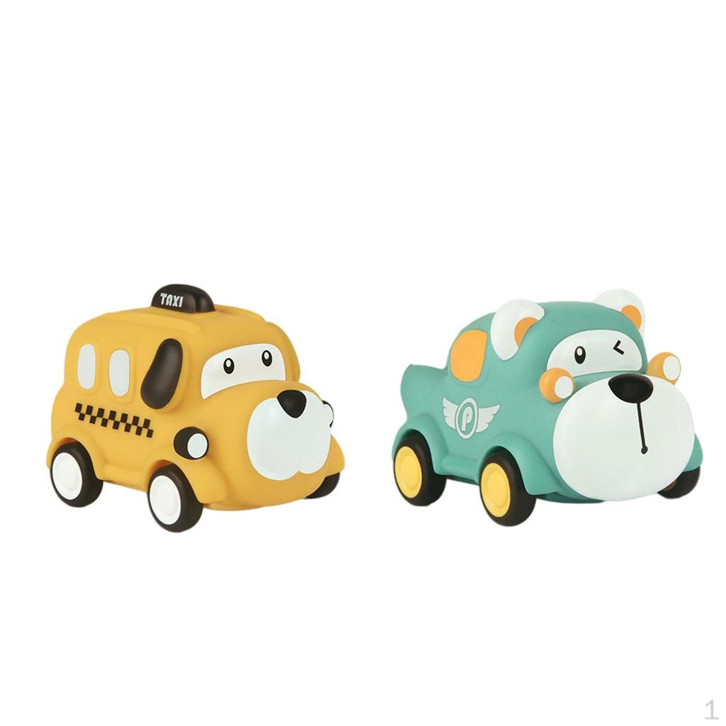 

2pcs Baby Toddler Truck Cartoon Vehicles