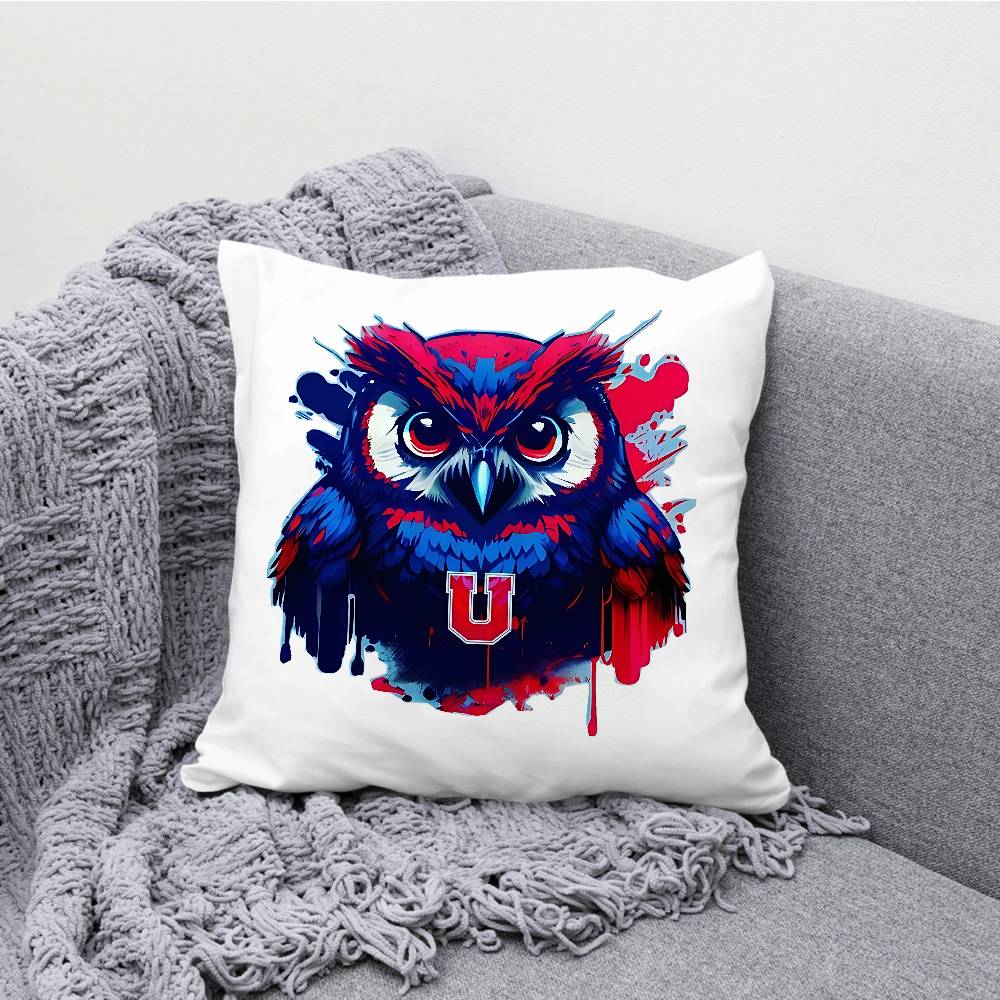 C-Chile University Logo Pillow Case For Sofa Decor Car Office Room Printing Cushion Cover Decorations and Protector