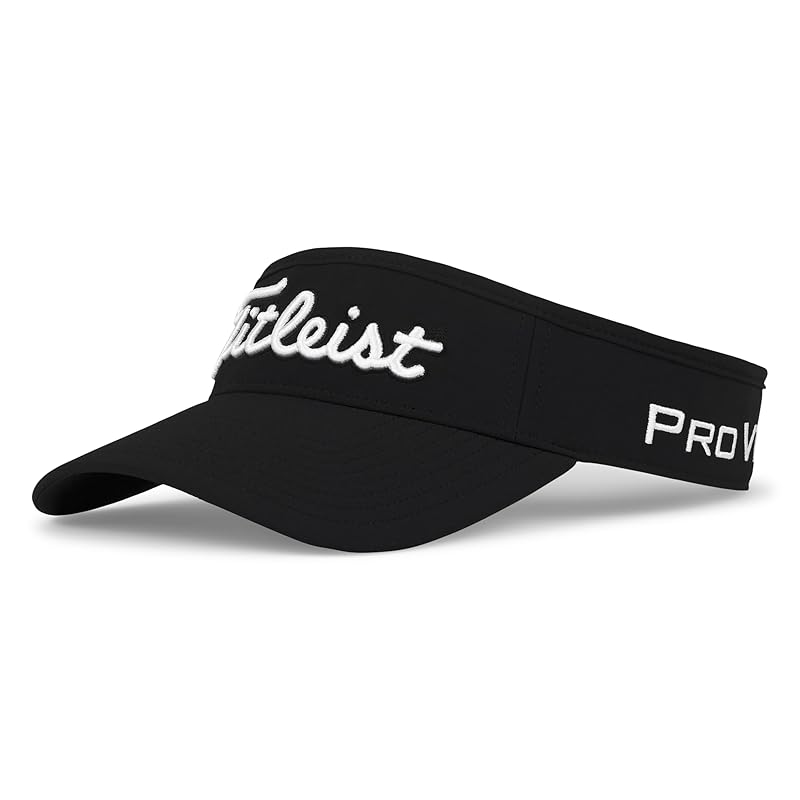 

[Titleist] visor tour performance visor men s TH25VTPN2 Black x white
