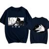 Gojo Satoru Jujutsu Kaisen Anime Trend T-Shirt Cotton Graphic Tee Unisex Unisex Summer Streetwear