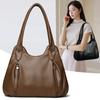 Women's Bag Large Capacity Portable Tote Bag Commuter PU Shoulder Crossbody Bag