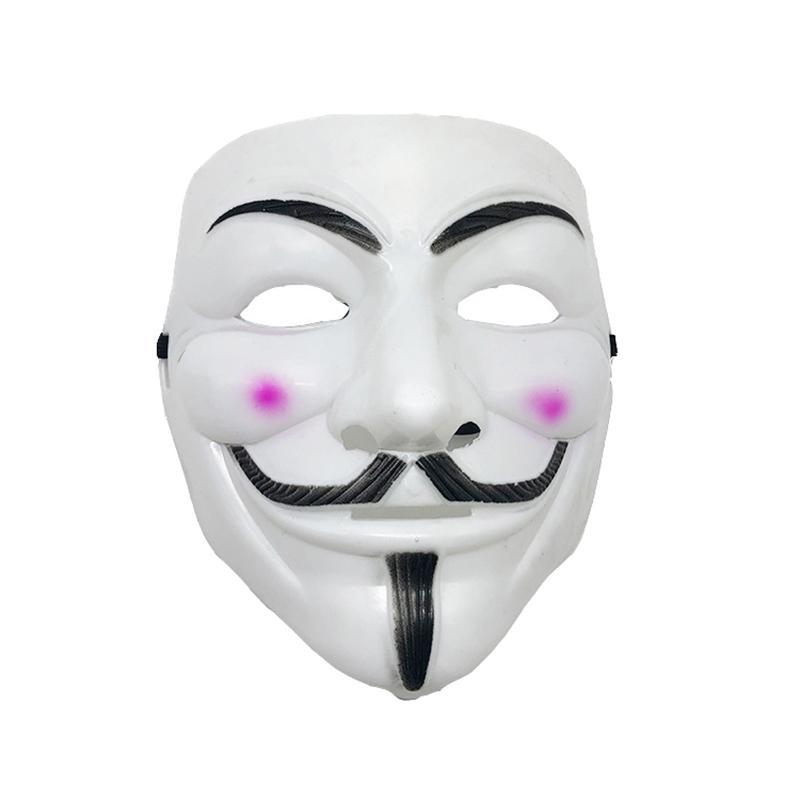Filmový cosplay V pro masku Anonymní chlap Fawkes Halloween Vánoční večírek dárek pro dospělé děti Filmové téma Maska Party potřeby