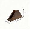Eleganter Holz-Taschentuchhalter Dekorativer Platzsparender Holz-Taschentuchspender Multifunktional Rutschfester Boden