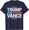 Trump Vance 2024 US Flag VintageElection President 2024 T-Shirt Unisex T-Shirt