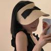 Face Small Bow Sun Hat Children's Summer New Sun Protection Hat UV Protection Beach Empty Top Hat