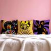 Singerj-Jimi H-Hendrix Cushion Cover Multi-Scene Pillow Cover For Home & Car - Reversible, Soft & Durable For Daily Use