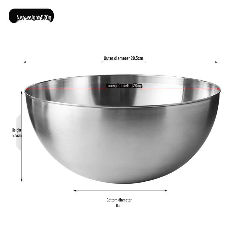 

ZISIZ Household Kitchen Mixing Bowl