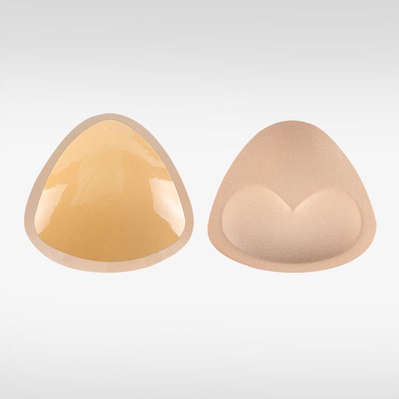 Bio-glue Self-adhesive Nipple Covers: Invisibly Supportive Triangle Breast Pads for Swimsuits and Wedding Wear