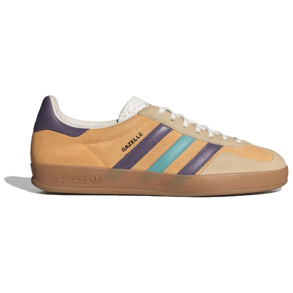 New Adidas Originals Gazelle Indoor Glow Orange Shadow Violet IG1636