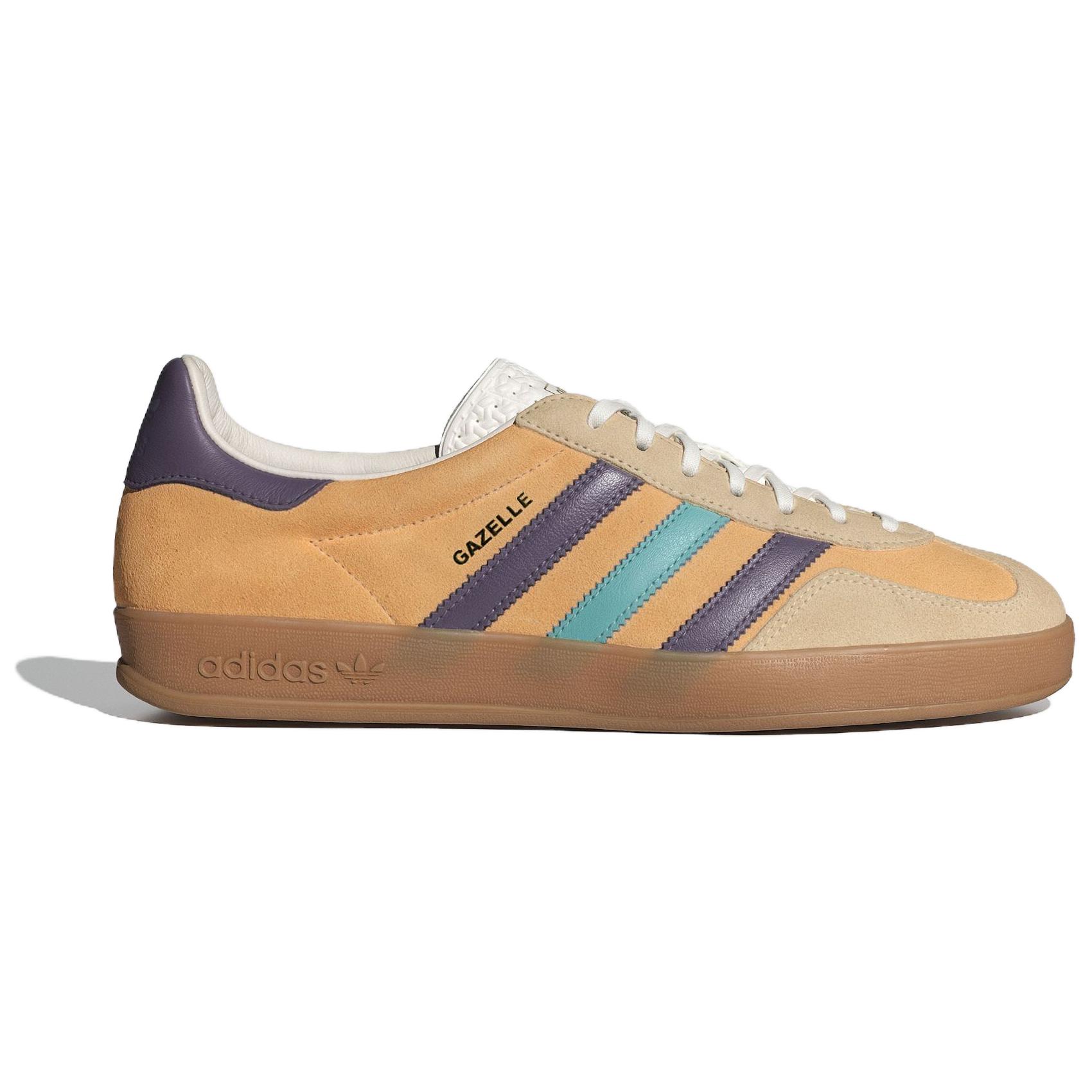 

Новые Adidas Originals Gazelle Indoor Светло-оранжевый Теневой фиолетовый IG1636 36