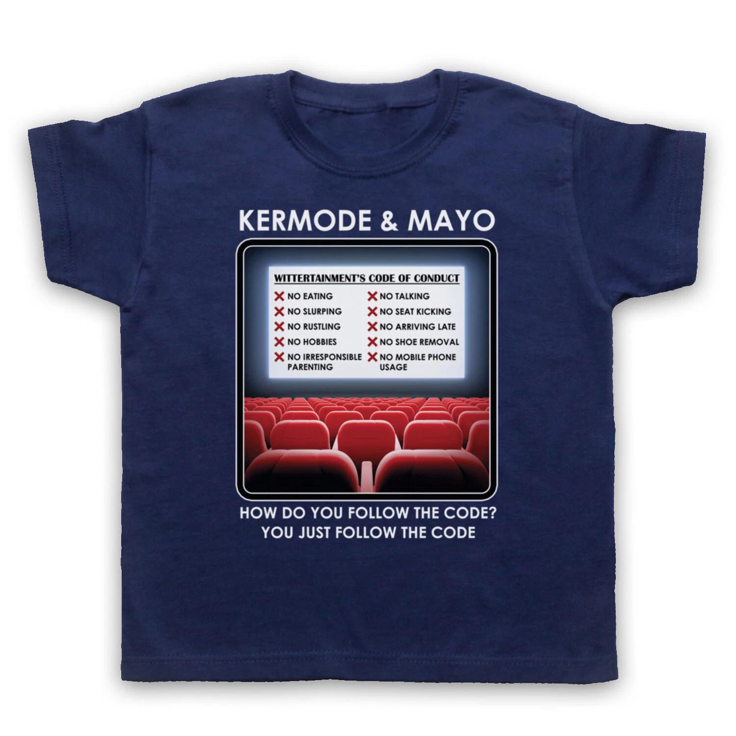KERMODE & MAYO WITTERTAINMENT CODE OF CONDUCT CINEMA KIDS CHILDS T-shirt 140