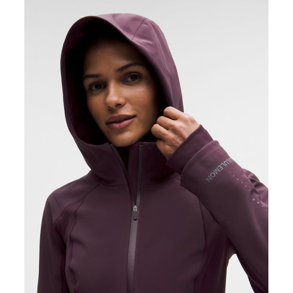 Lululemon Women S croSS Chill Performance Jacket Black Plum