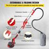 Drywall Sander 750W Electric Drywall Sander Foldable Sheetrock Sander with Telescope Handle Electric Sander Variable Speed 800-1750RPM Wall Sander