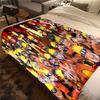 Japanese anime cartoon NARUTO famous Uzumaki Naruto blanket soft home furnishing nap decoration four seasons warm Sherpa blanket B5