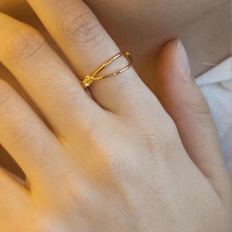 Nuavo Tulip Ring Gold