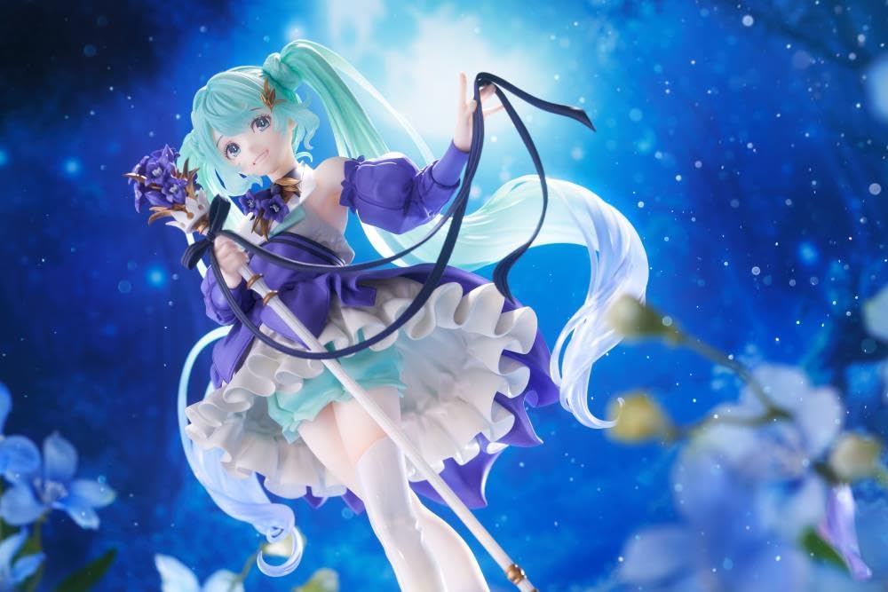 Hatsune Miku Figure Hatsune Miku Birthday2024 Figure Flower ver Official AMP+
