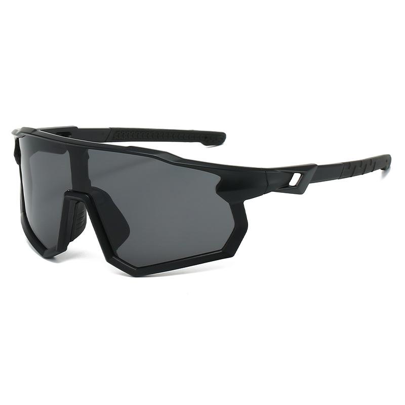 New outdoor cycling glasses, large-frame men s and women s windproof sunglasses, UV-proof sports mountaineering goggles