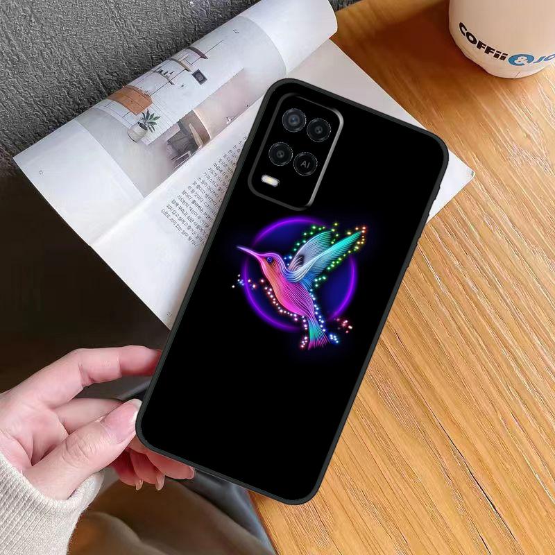 Kolibri-Hülle Für Oppo A18 A38 A74 A94 A54 A58 A78 A98 A80 A60 A40 A96 A76 A16 A15 A17 A57 A5 A6 Pro