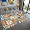 2025 New Snow Leopard Animal Carpet Rug for Living Room Bedroom Home Sofa Decoration,Kids Play Non-slip Floor Mat123