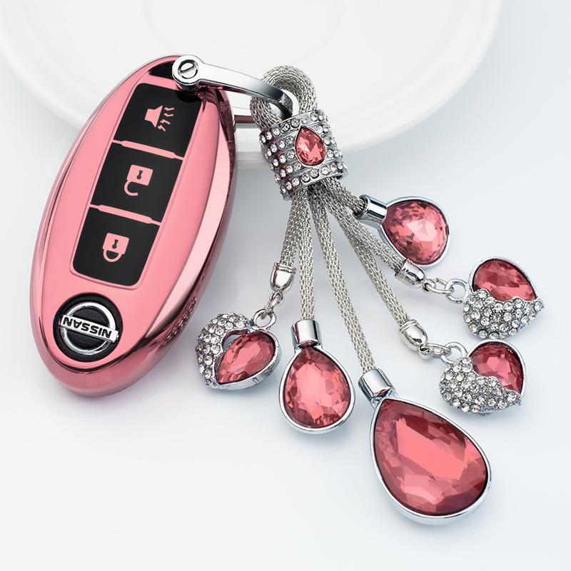 Pasuje do Nissan Teana Key Cover14Generation2020Model Xuan Yi Key Shell Qijun19Qashqida High-End Bag Buckle