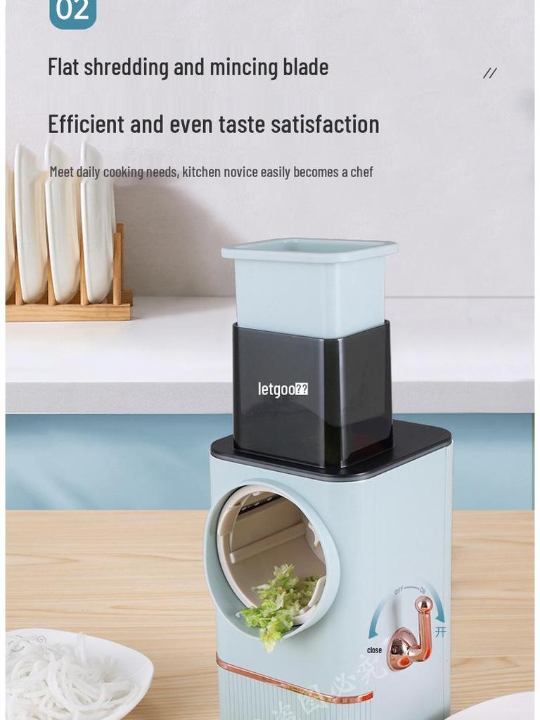 Liguo Multifunctional Electric Vegetable Slicer and Cheese Grater