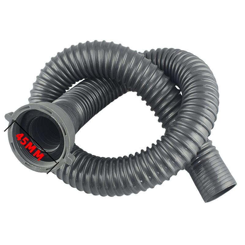 Universal Double Head Kitchen Sink Drain Hose (Extension) - Stretchable Flexible Pipe For Double Bowl