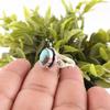 Blue Copper Turquoise Handmade Gemstone Ring, 925 Solid Sterling Silver Ring Healing Jewelry, Gift For Her