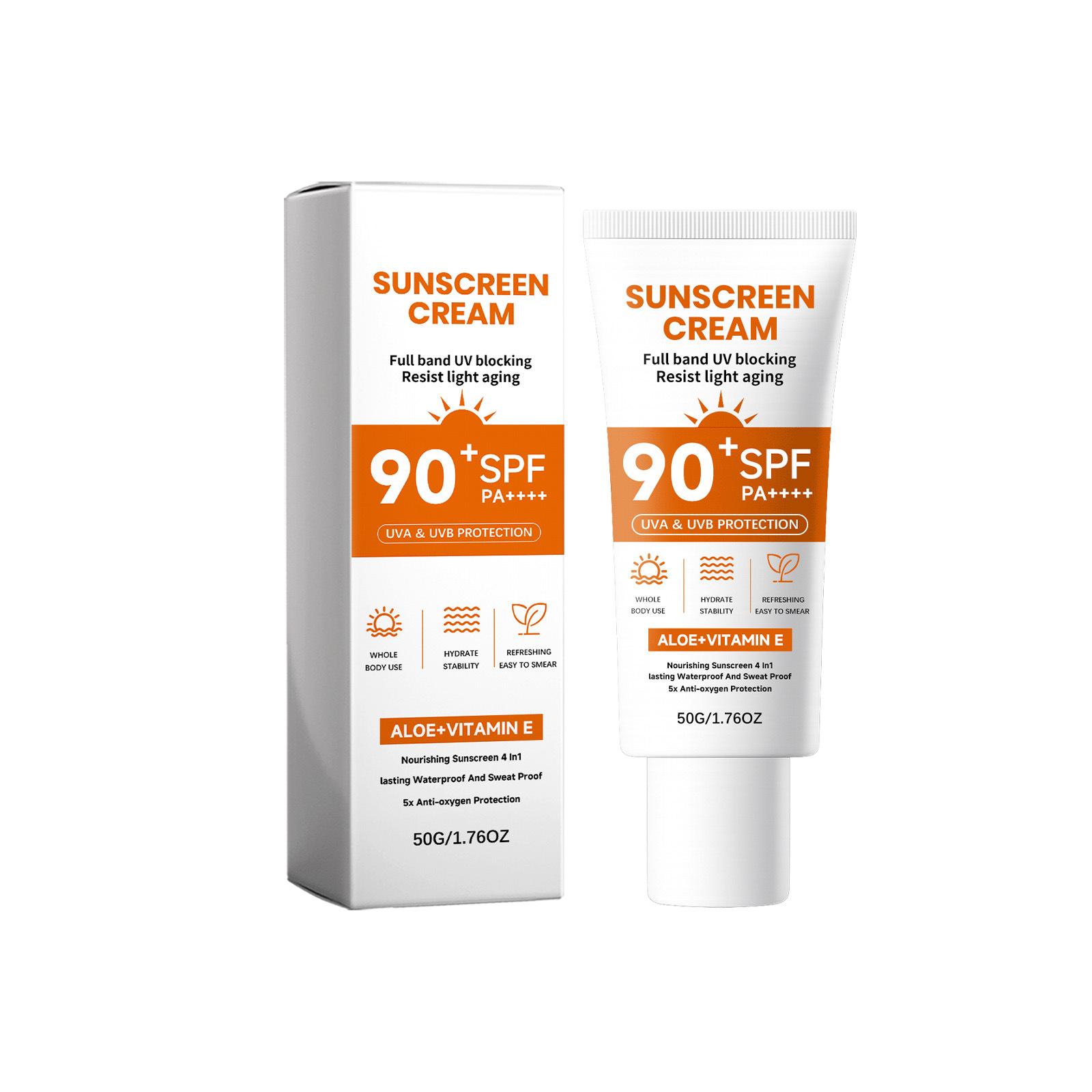 Sunscreen, Moisturizing Sunscreen, Protective Cream, Moisturizing Protective Cream