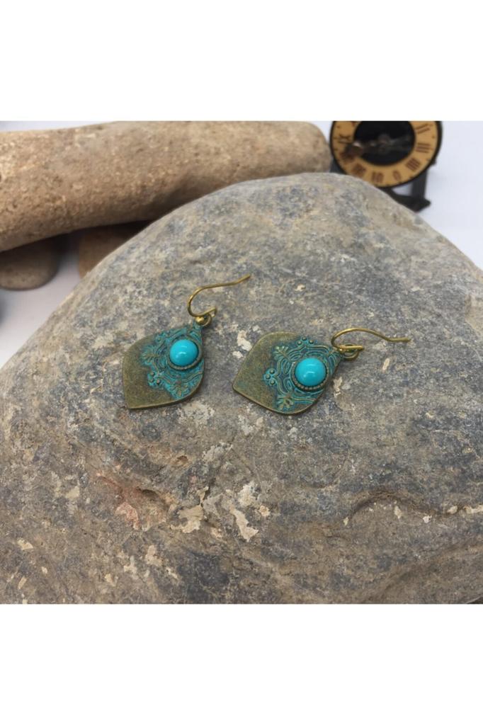 Valentine's Day Birthday Gift Handmade Ethnic Authentic Hippie Bohemian Fashion Jewelry Earrings