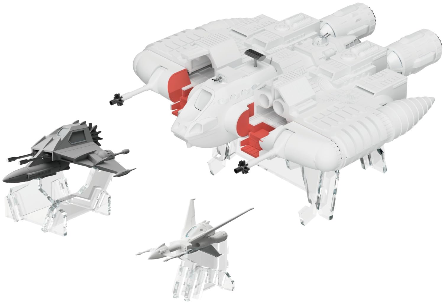 

HMA Message from Space Galactic Wars Riabe Special Plastic Model Kit Acrylic Base Set