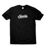 Hustle T Shirt Inspiration Motivation Word Casual Gym Work Fun Present Slightly Soft Graphic