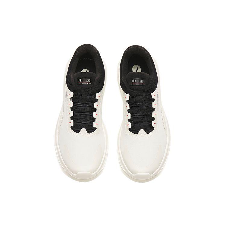 Anta Shocking Comfortable Shock Absorption Non-Slip Wear-Resistant Low-Top Training Shoes Men Sneaker White Black 112247716-10